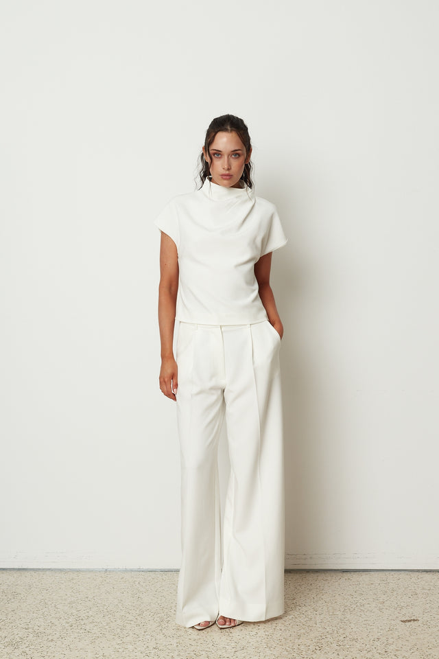 SIGNATURE PANTS WHITE