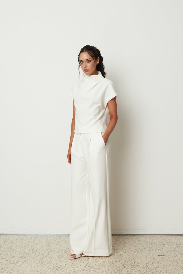 SIGNATURE PANTS WHITE