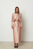 AURA STRAIGHT SKIRT NUDE