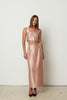 AURA STRAIGHT SKIRT NUDE