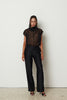ELEGANT HIGH WAIST PANTS BLACK