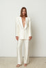 ELEGANT HIGH WAIST PANTS WHITE