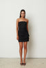 BLACK BOLD MINI DRESS