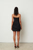 BLACK BOLD MINI DRESS