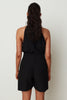 POWER HALTER BLOUSE BLACK