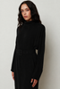 ICON MOCK DRESS BLACK