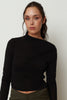 SOFT TOUCH BLOUSE BLACK