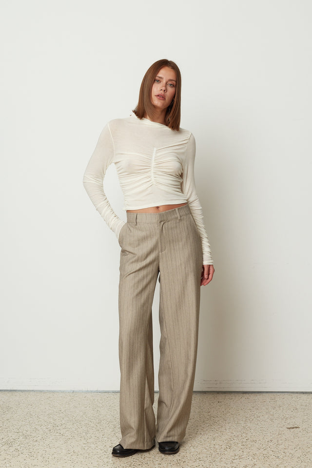 SOFT TOUCH BLOUSE WHITE
