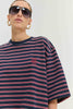 SAHARA STRIPES T-SHIRT BLUE