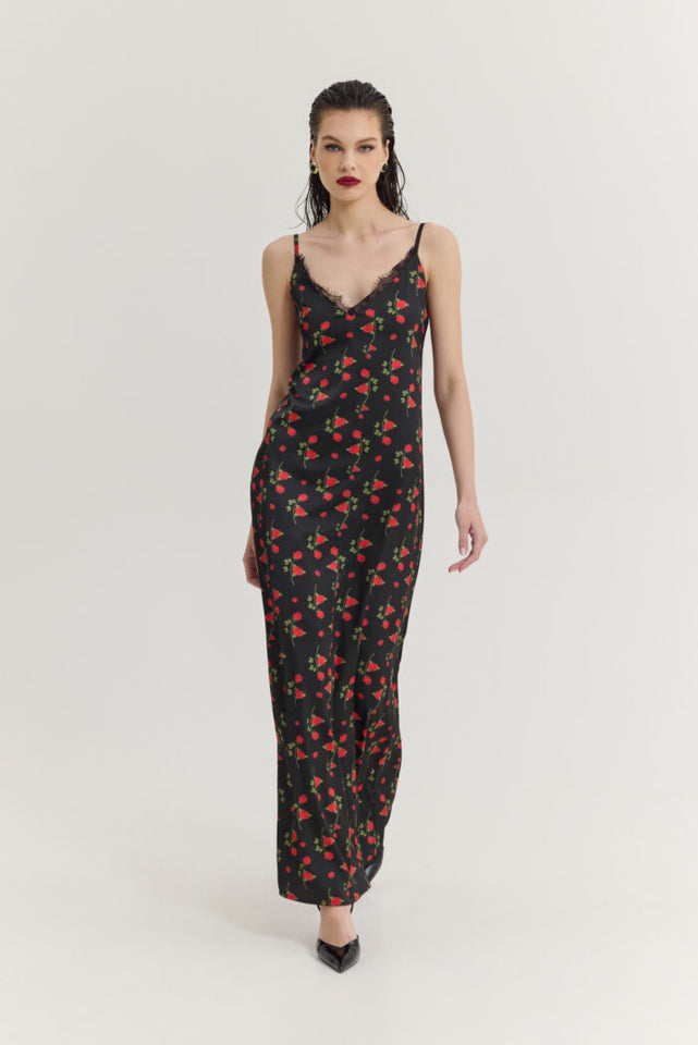 SHOT DRESS BLACK