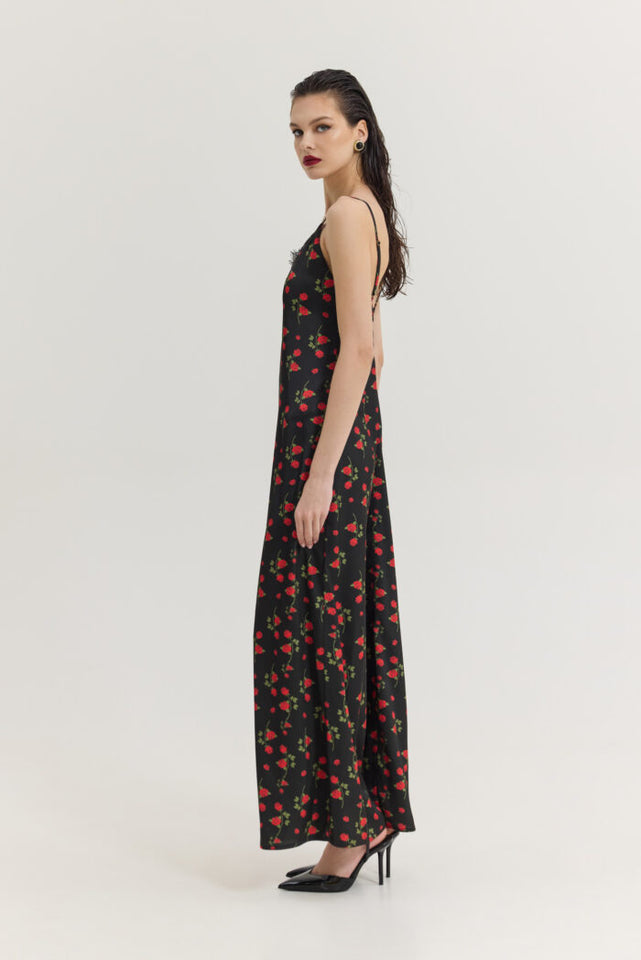 SHOT DRESS BLACK