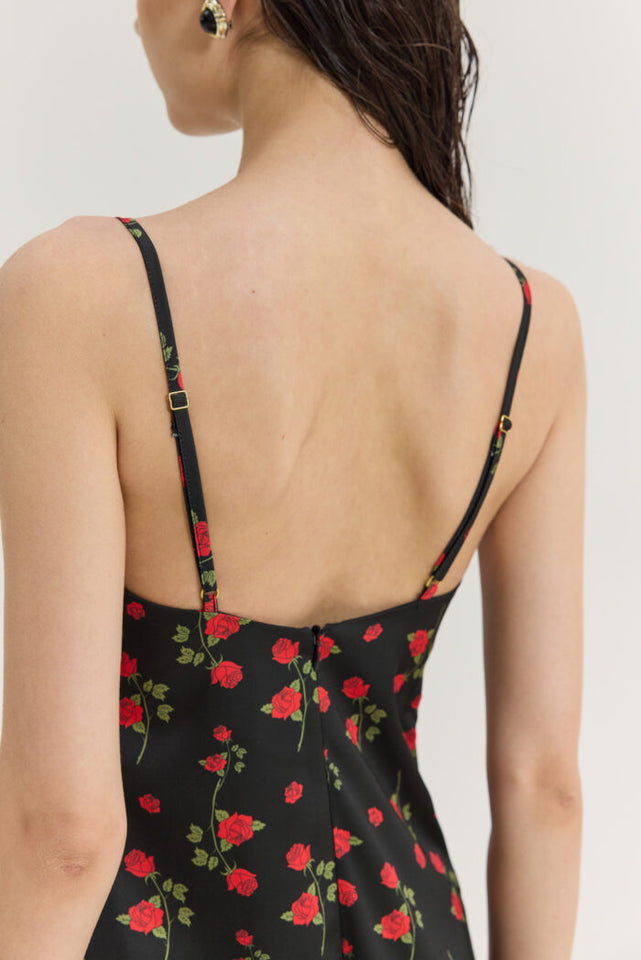 SHOT DRESS BLACK