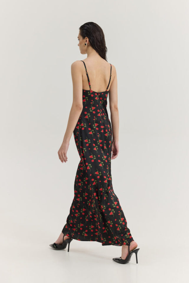 SHOT DRESS BLACK