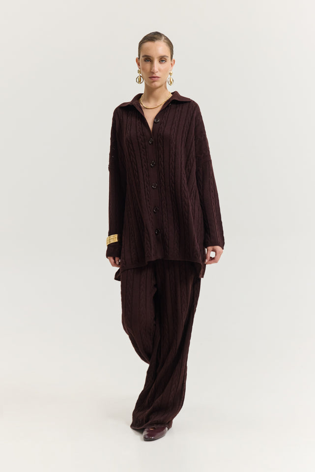 PALERMO PANTS BROWN