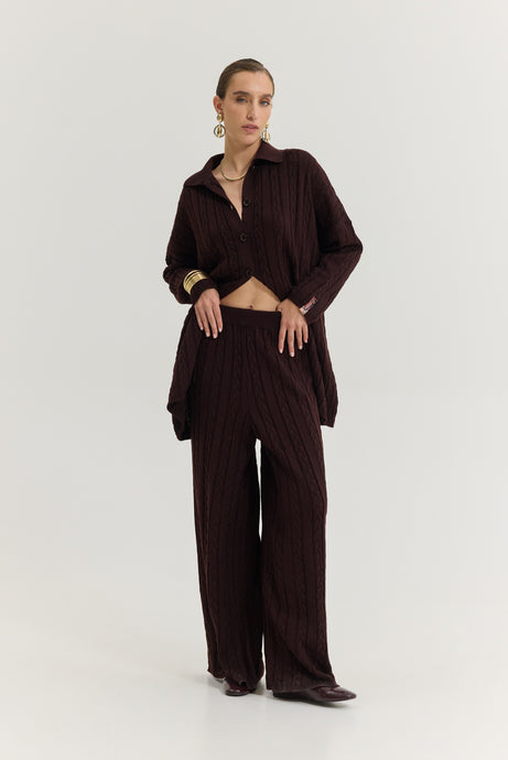 PALERMO PANTS BROWN