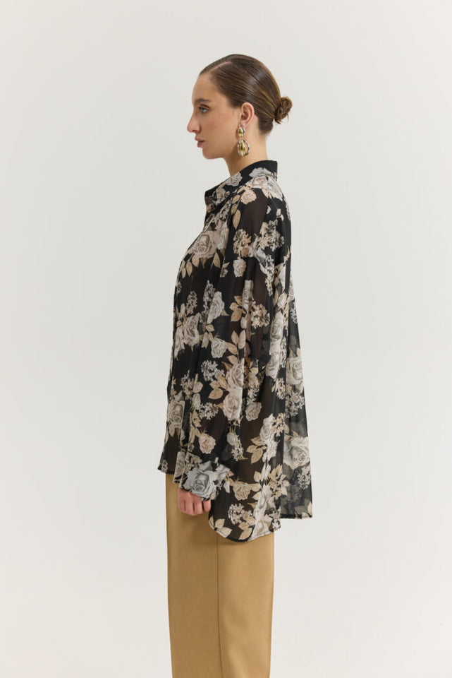 HEATHER SHIRT CLOUDY DAYS BACK