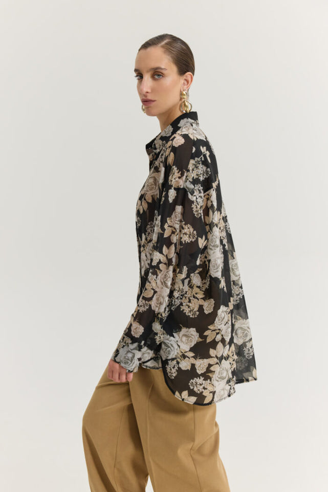 HEATHER SHIRT CLOUDY DAYS BACK