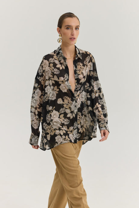 HEATHER SHIRT CLOUDY DAYS BACK