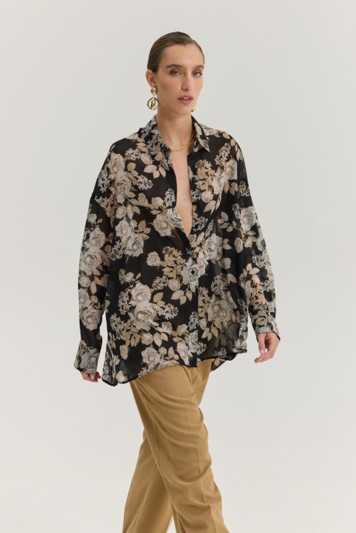 HEATHER SHIRT CLOUDY DAYS BACK
