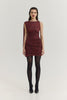 CLOVER DRESS RED