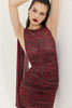 CLOVER DRESS RED