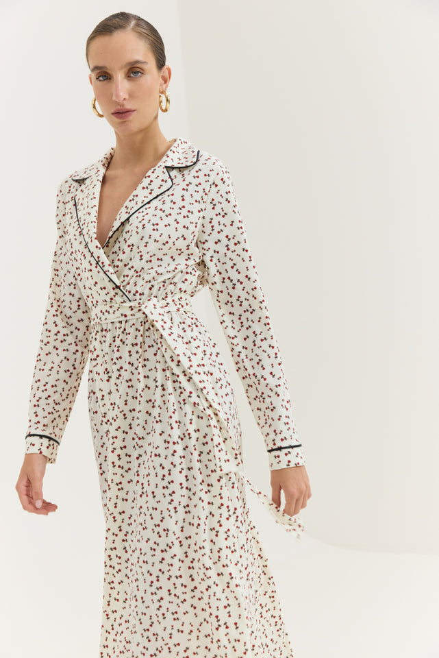 DONATELLA DRESS OFFWHITE