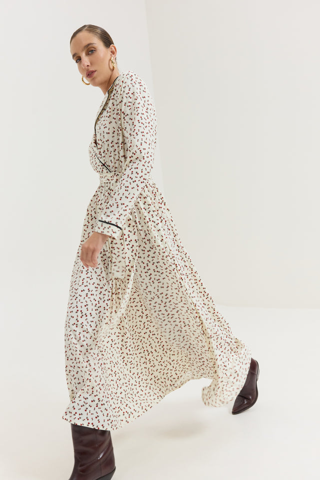 DONATELLA DRESS OFFWHITE