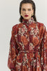 BRAMBLE DRESS RUST