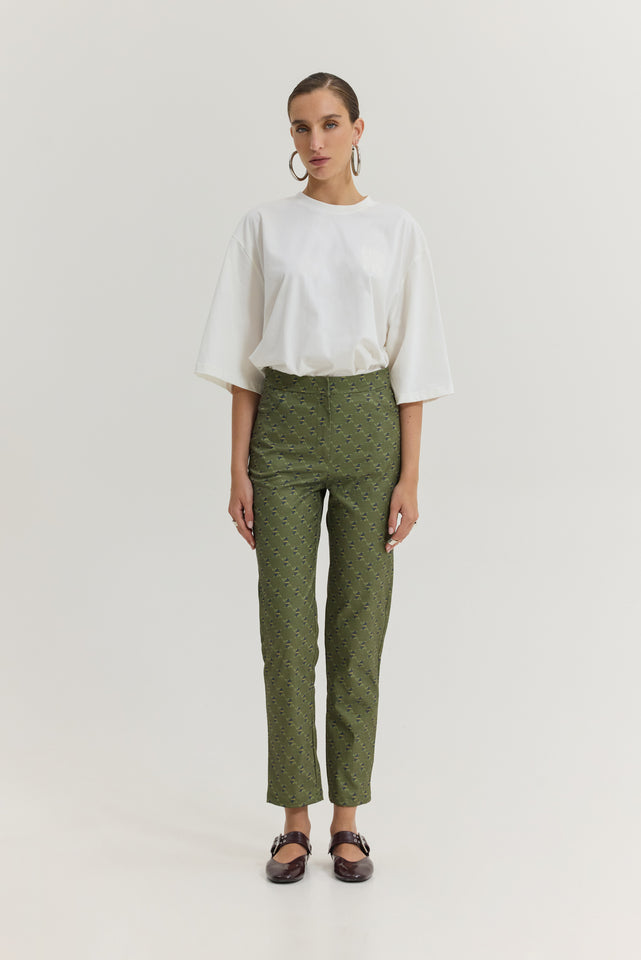 SAHARA FLOWER T-SHIRT ECRU