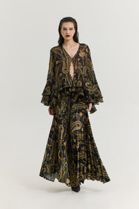 CHAMPAGNE SKIRT BLACK