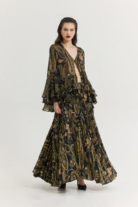 CHAMPAGNE SKIRT BLACK
