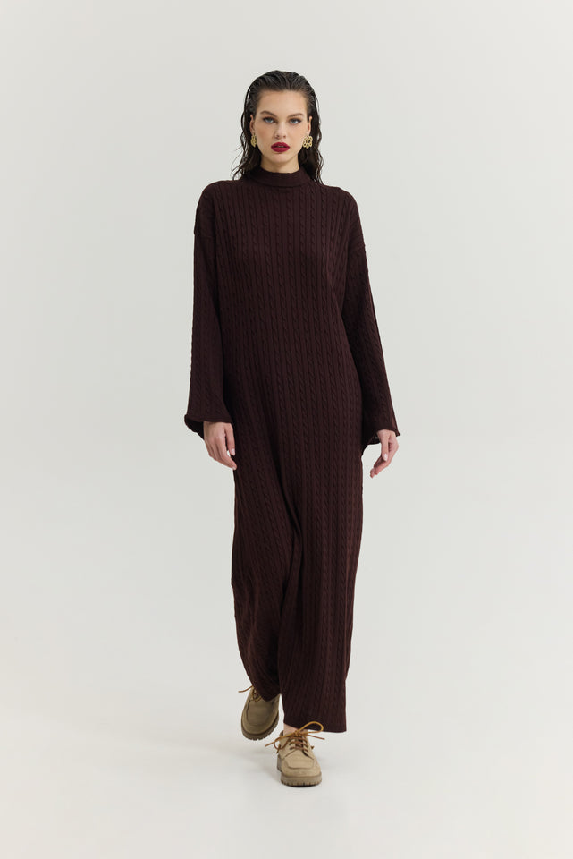 AVIATION DRESS BROWN