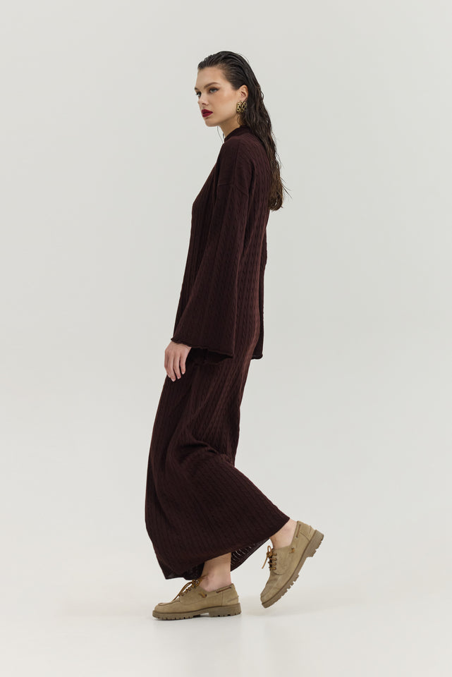 AVIATION DRESS BROWN