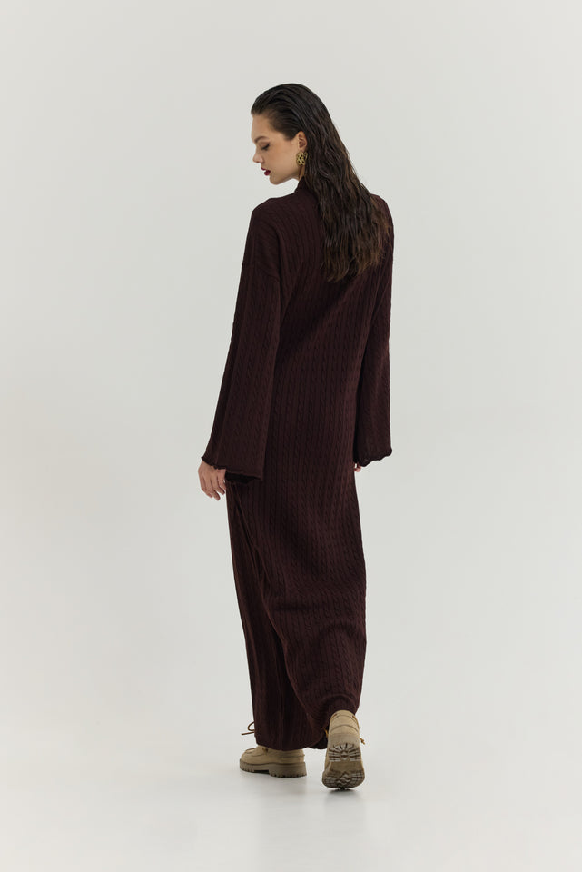 AVIATION DRESS BROWN