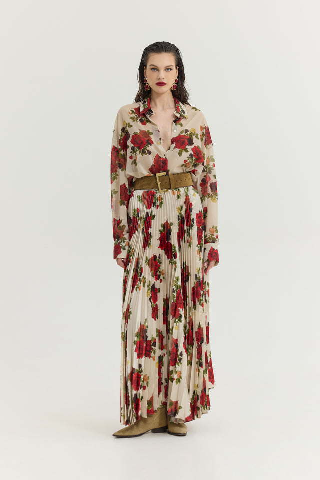HEATHER SHIRT GARDEN CREAM