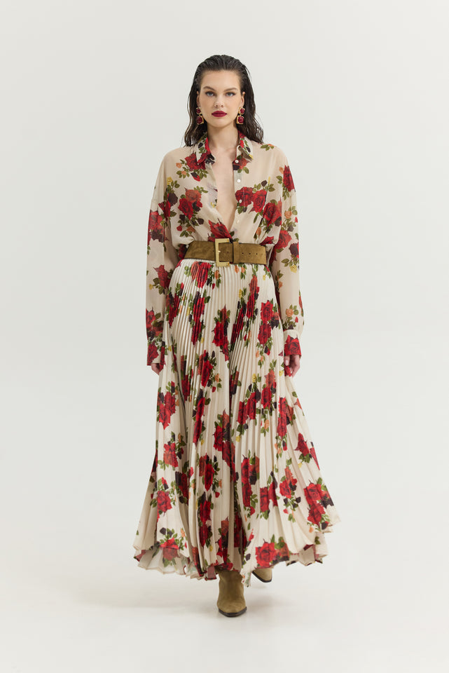HEATHER SHIRT GARDEN CREAM