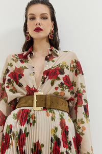 HEATHER SHIRT GARDEN CREAM