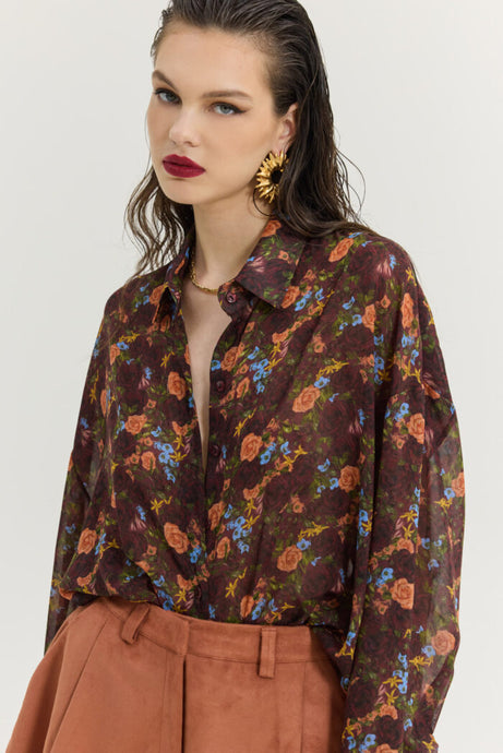 HEATHER SHIRT PACK YOUR BAGS BORDEAUX