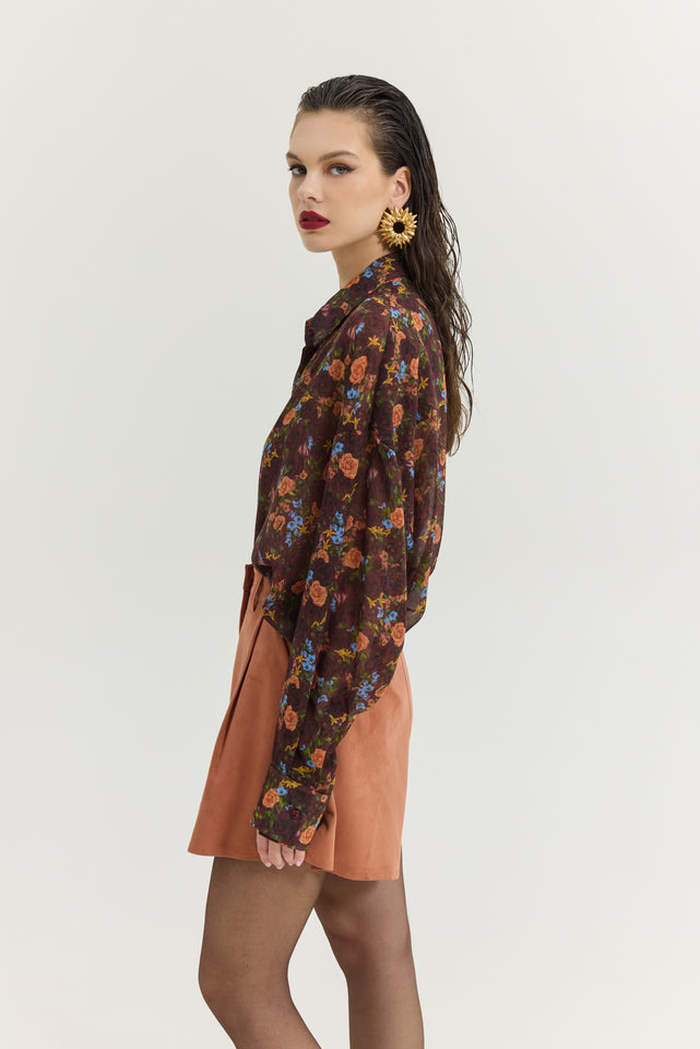 HEATHER SHIRT PACK YOUR BAGS BORDEAUX