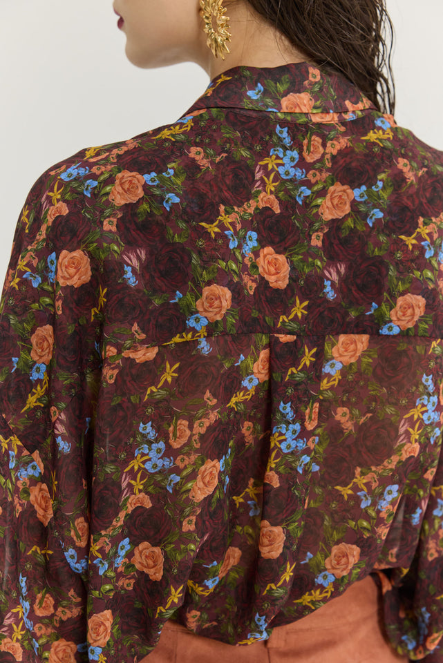 HEATHER SHIRT PACK YOUR BAGS BORDEAUX