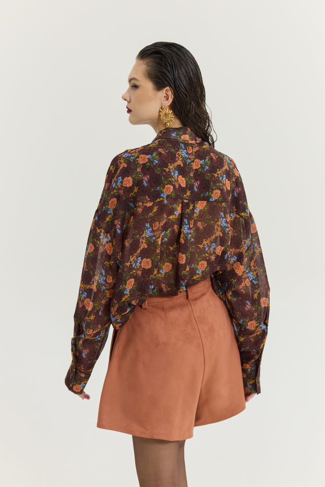HEATHER SHIRT PACK YOUR BAGS BORDEAUX