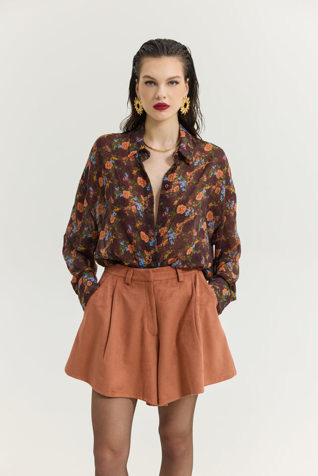 HEATHER SHIRT PACK YOUR BAGS BORDEAUX