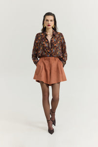 COSMOPOLITAN SHORTS LIHT BROWN