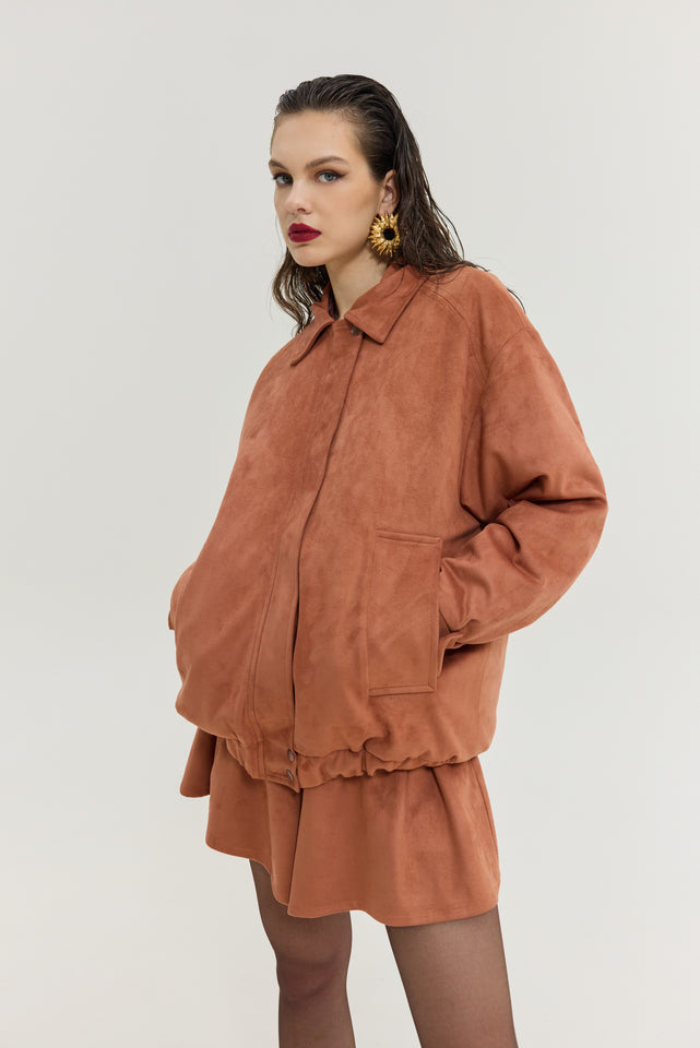 HENDRICK'S JACKET LIGHT BROWN