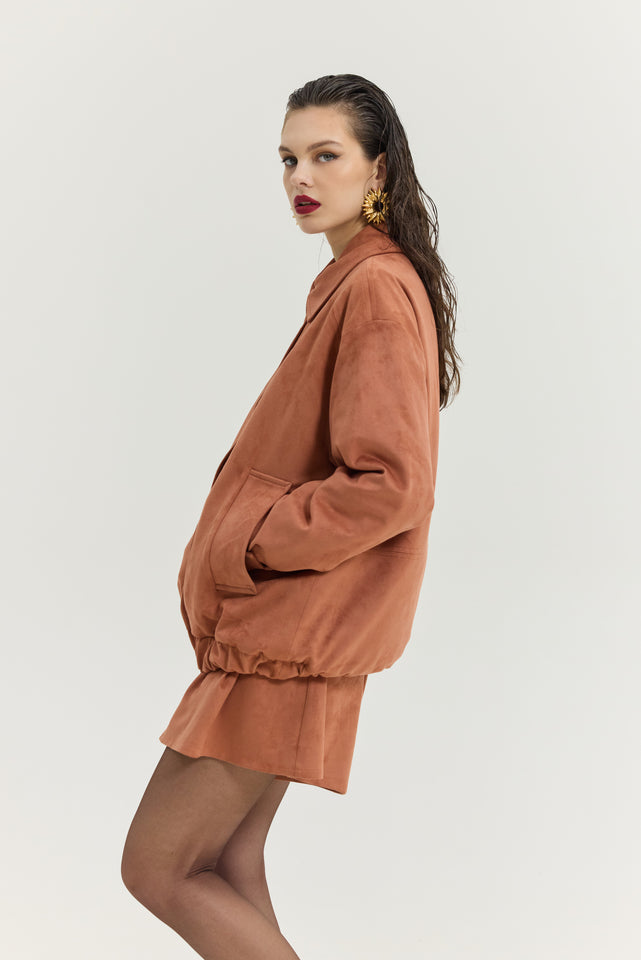 HENDRICK'S JACKET LIGHT BROWN