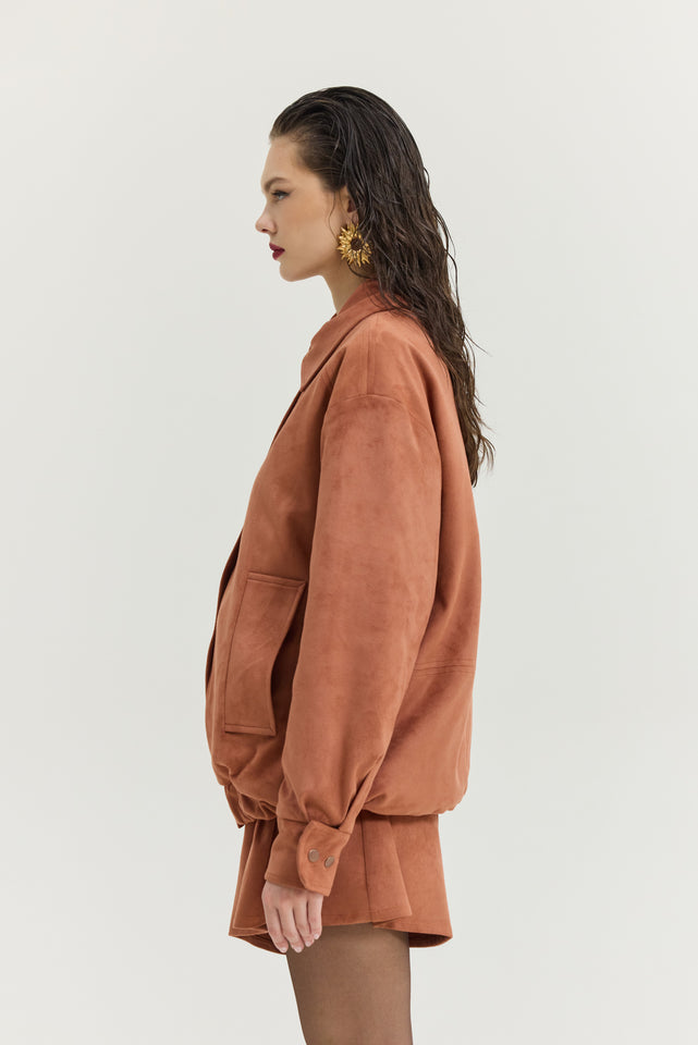 HENDRICK'S JACKET LIGHT BROWN