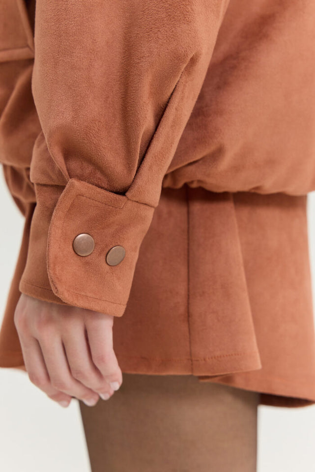 COSMOPOLITAN SHORTS LIHT BROWN