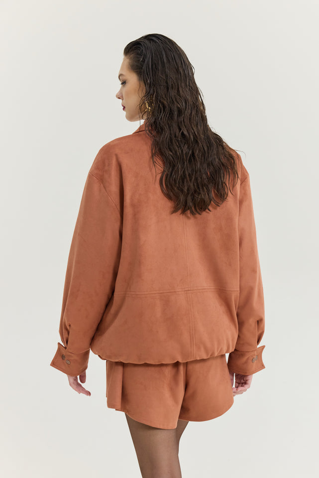 HENDRICK'S JACKET LIGHT BROWN