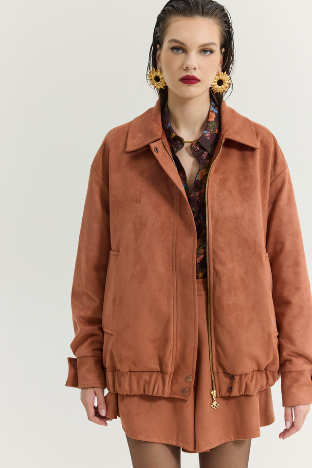 HENDRICK'S JACKET LIGHT BROWN