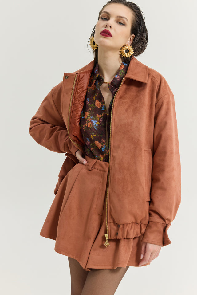 HENDRICK'S JACKET LIGHT BROWN